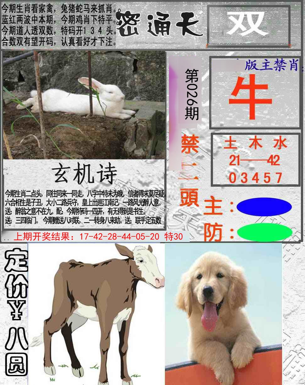 026期密通天[图]