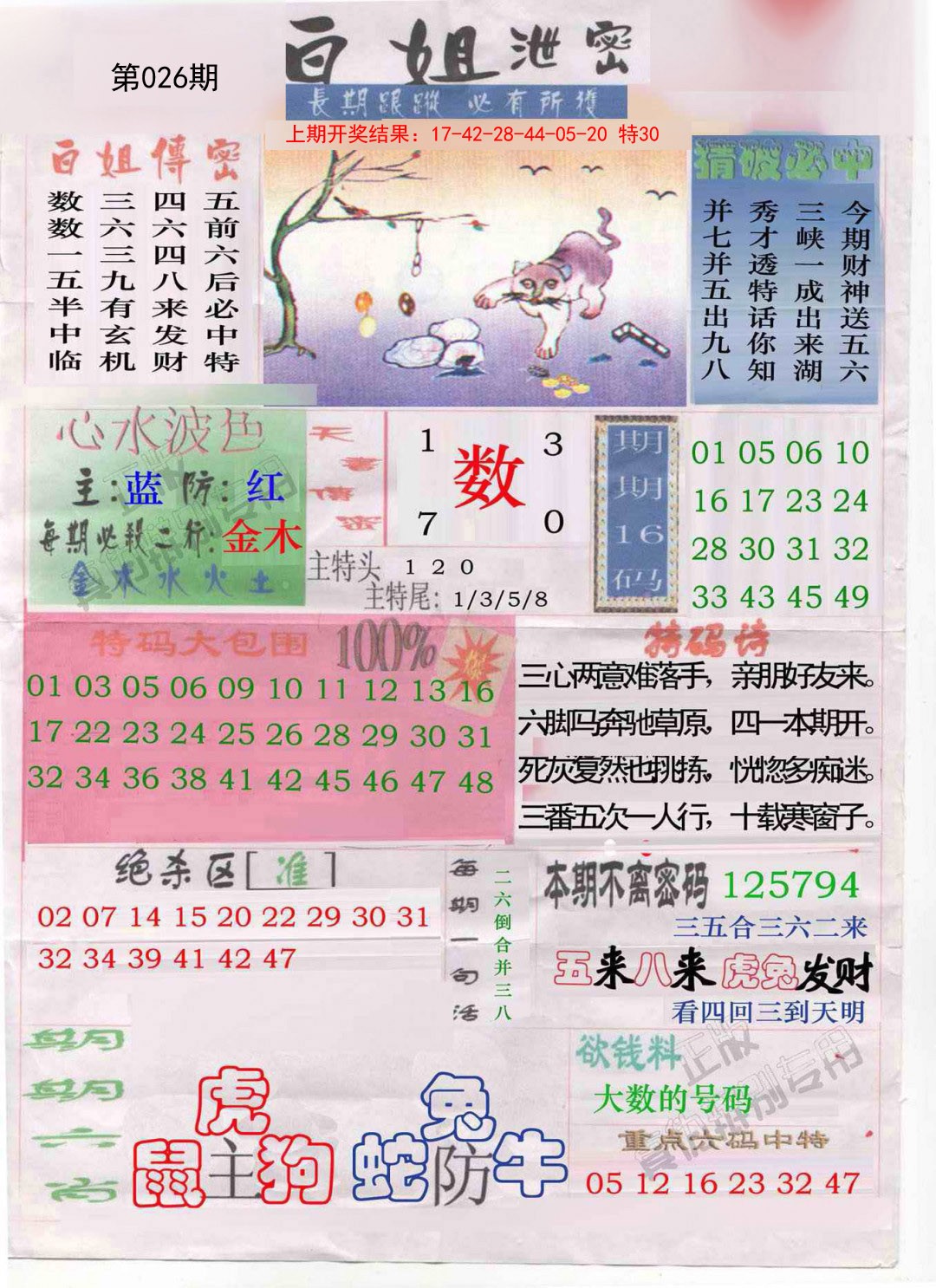 026期白姐泄密[图]