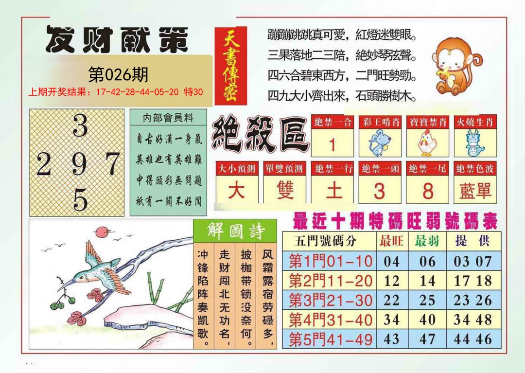 026期发财献策[图]