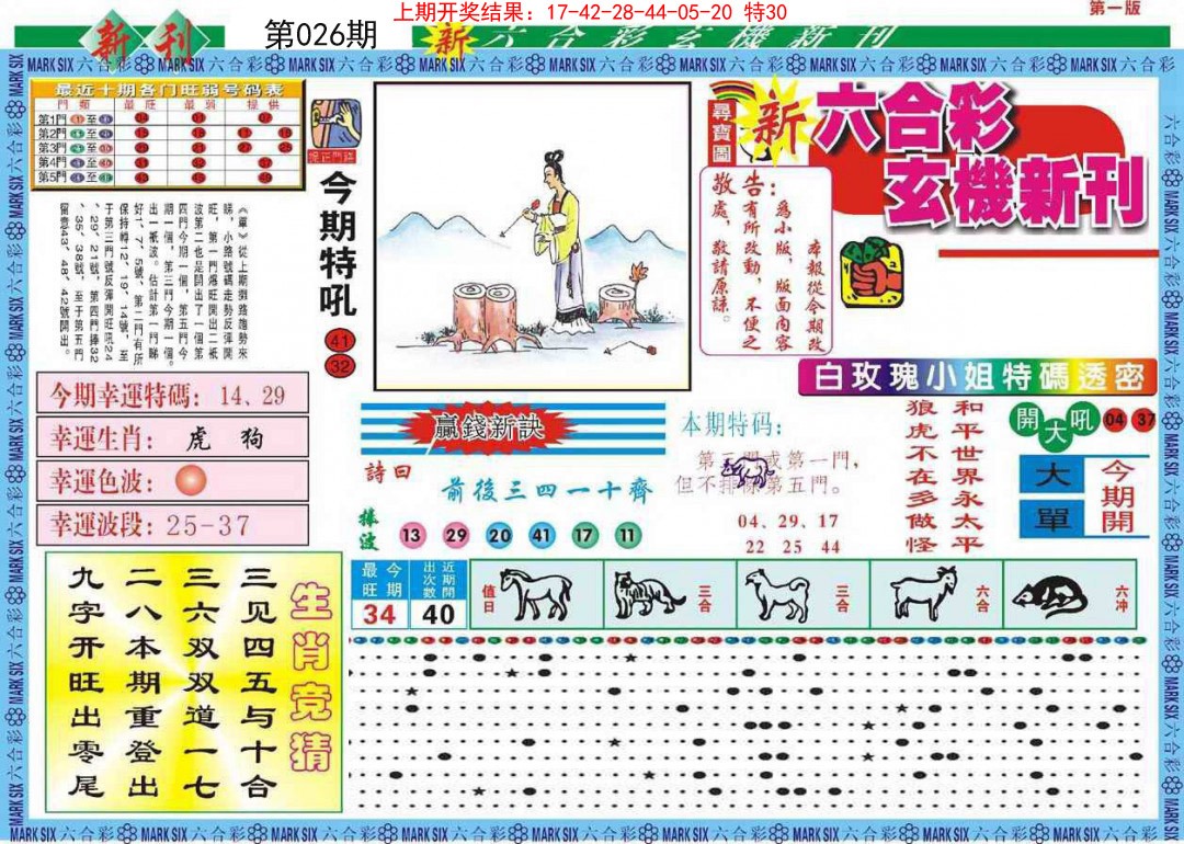 026期新六合彩特码新刊A[图]
