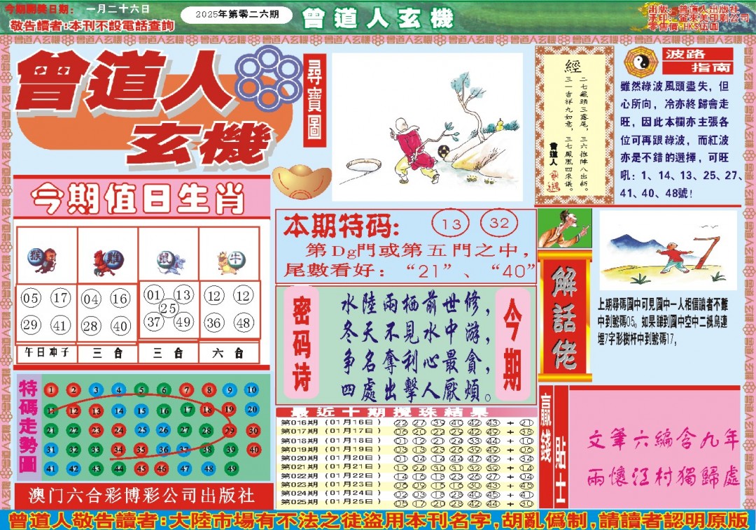 026期曾道人玄机A[图]