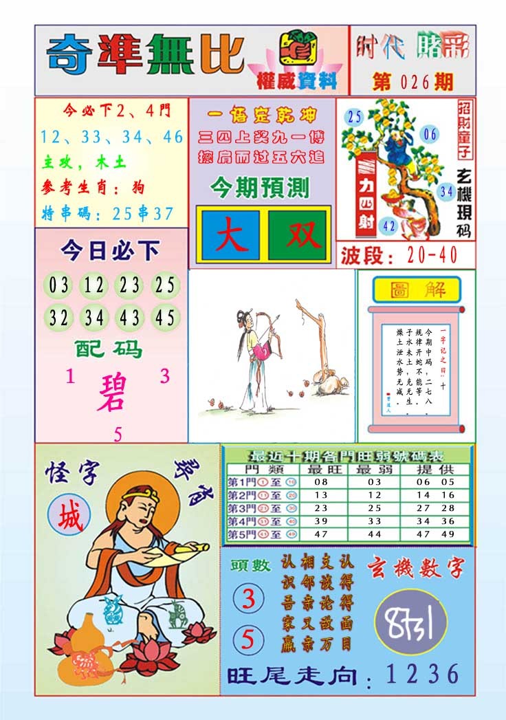 026期奇准无比[图]