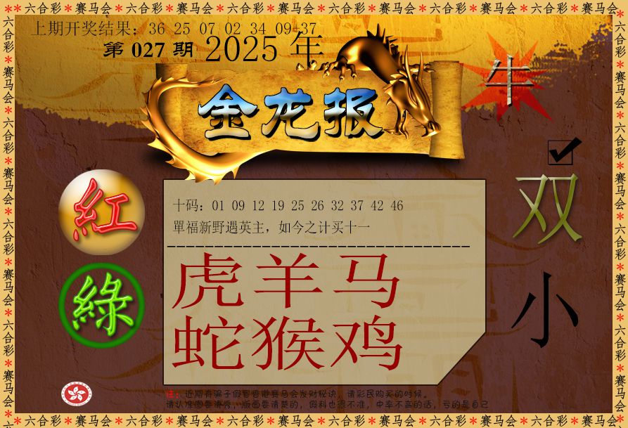 027期金龙报[图]