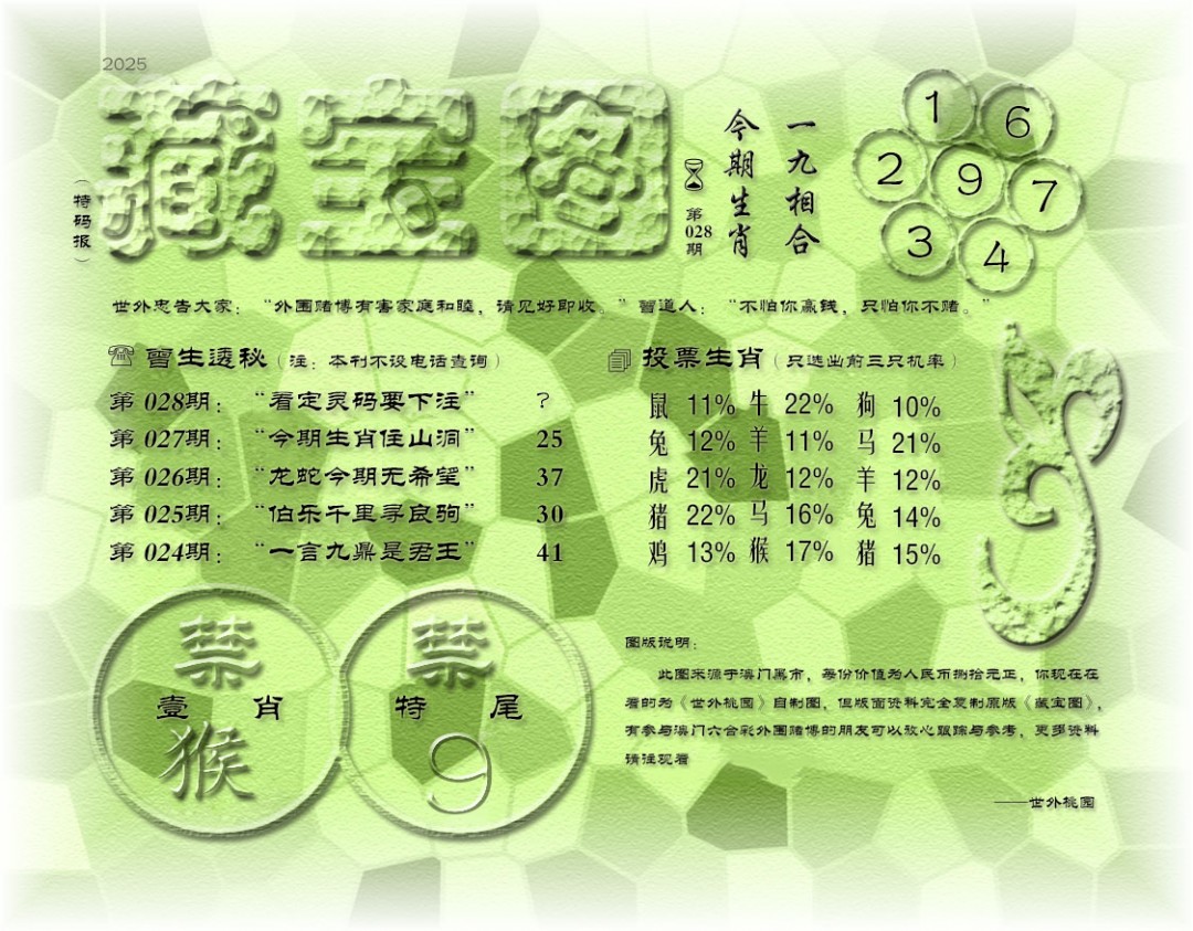 028期老《藏宝图》[图]