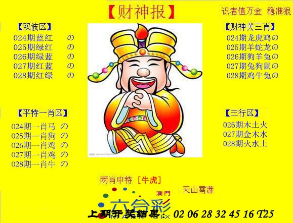 028期黄财神[图]