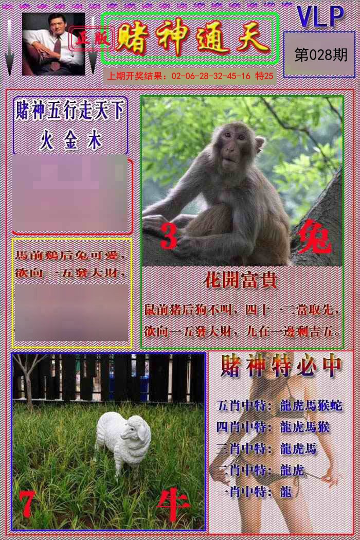 028期赌神通天报[图]