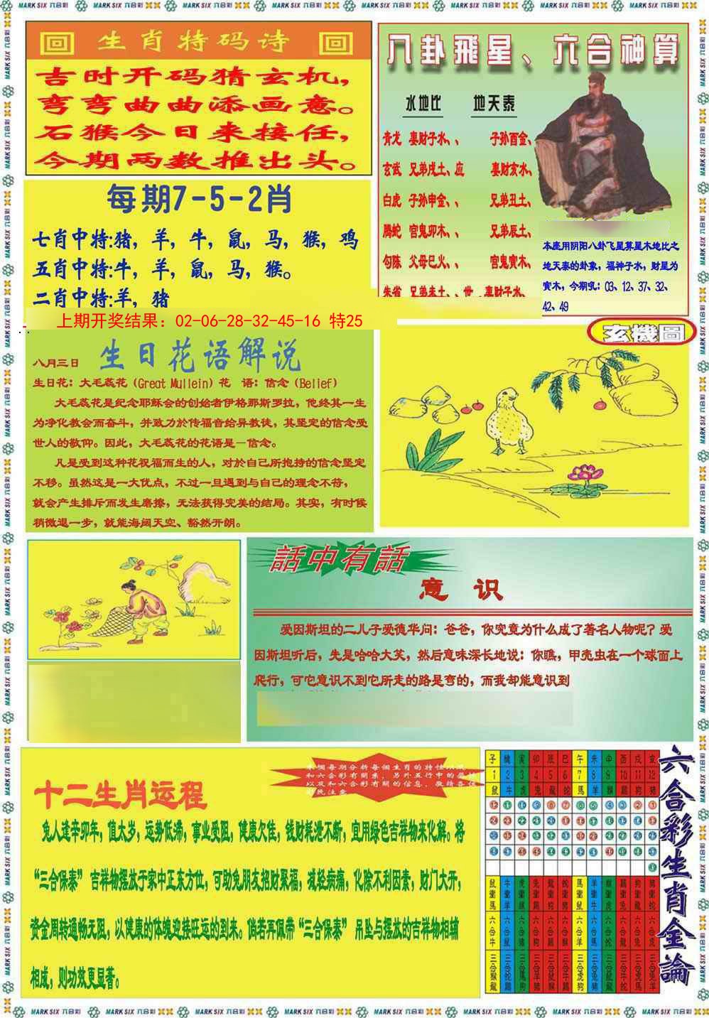 028期九龍马经B(推荐)[图]