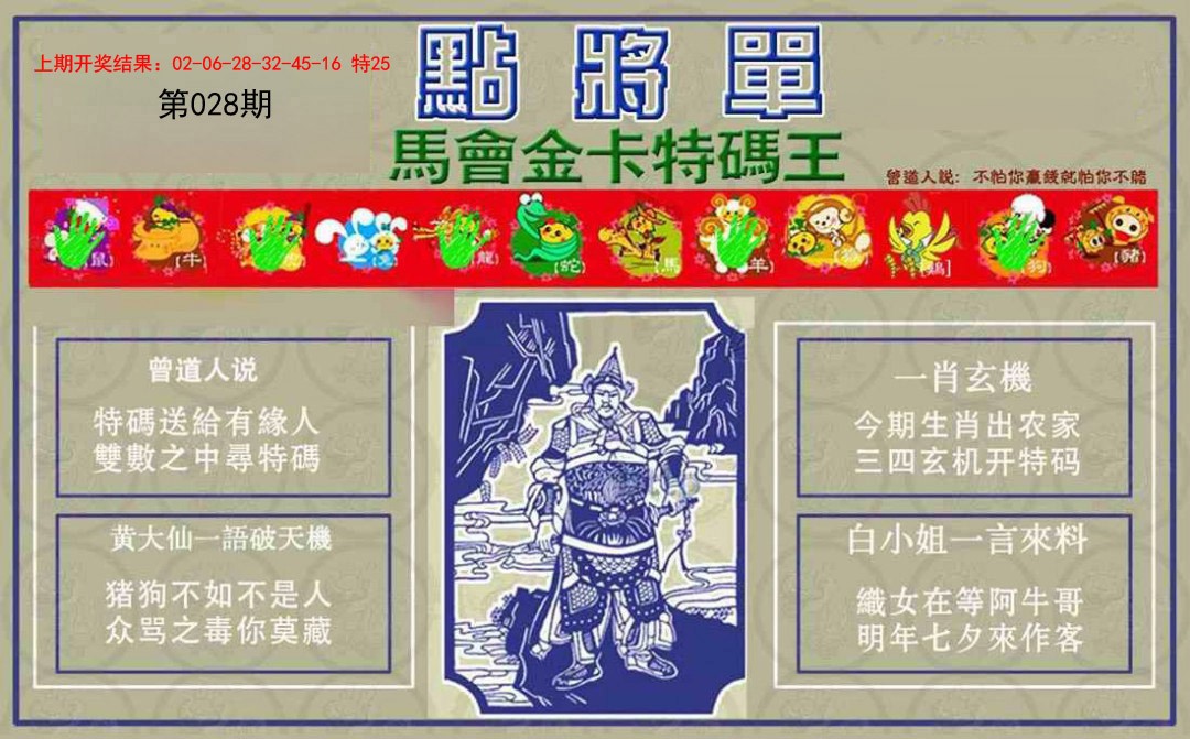 028期点将单[图]