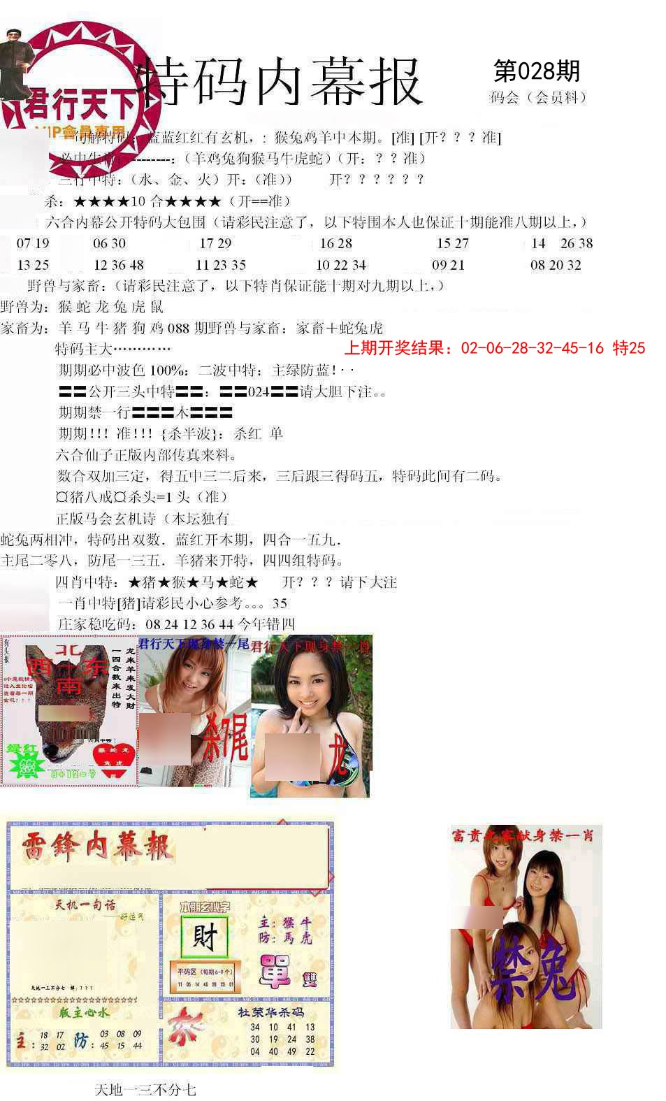 028期特码内幕报[图]
