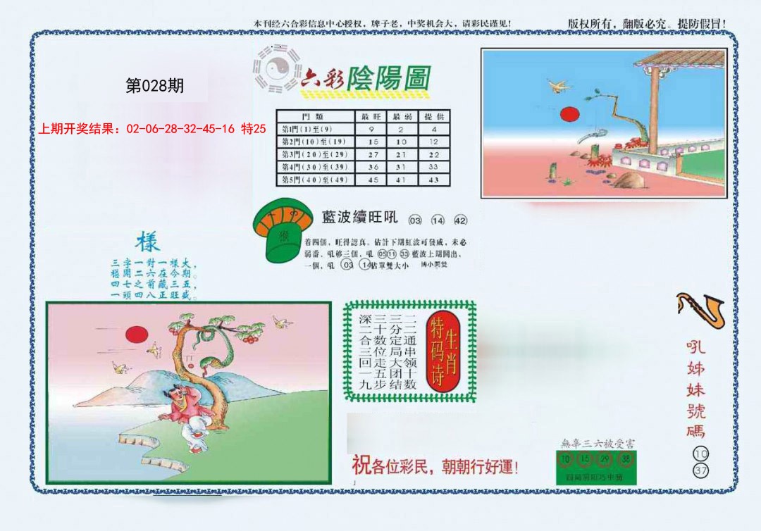 028期4-六合阴阳[图]