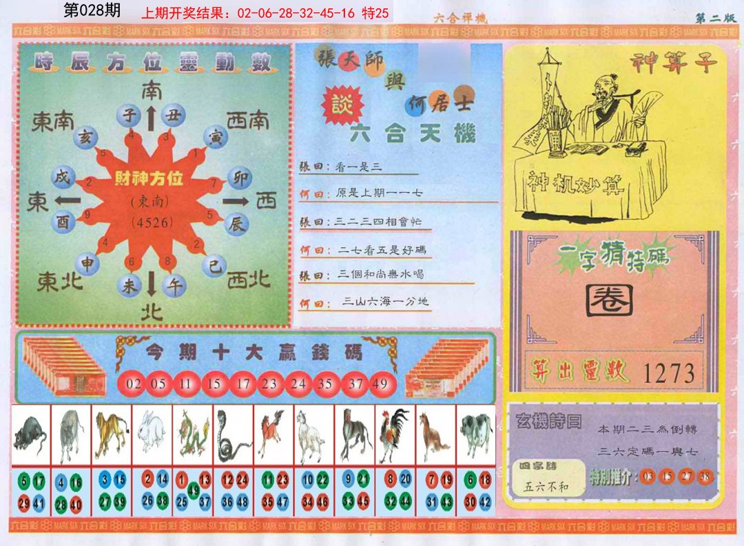 028期六合禅机B[图]