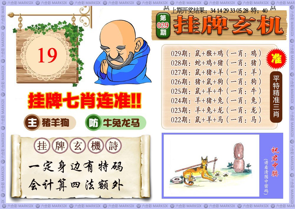029期挂牌玄机[图]