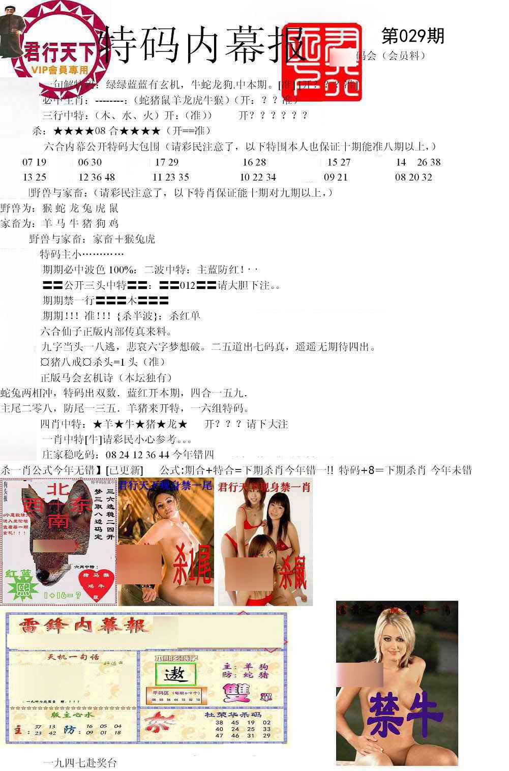 029期特码内幕报[图]