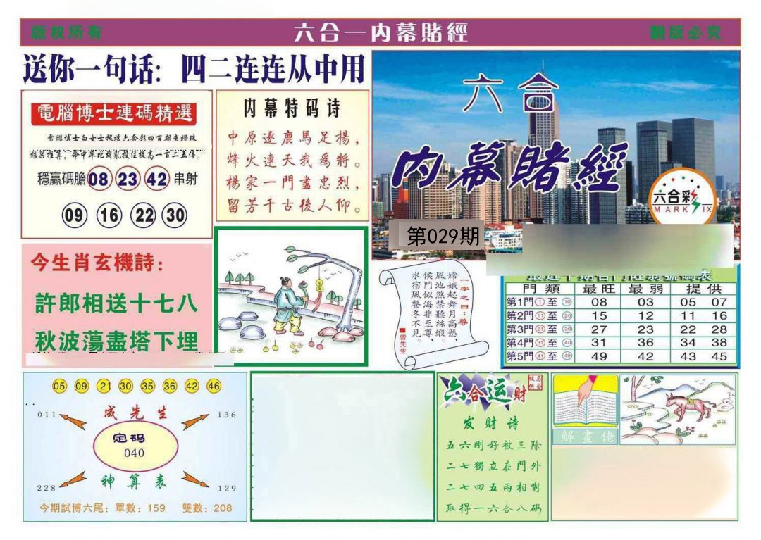 029期内幕赌经[图]