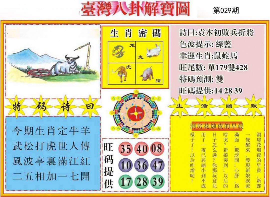 029期台湾八卦解宝图[图]