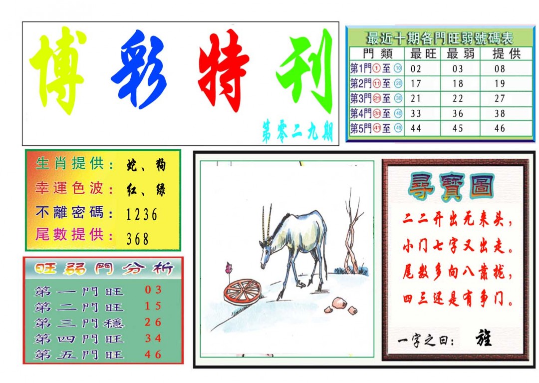 029期博彩特刊[图]