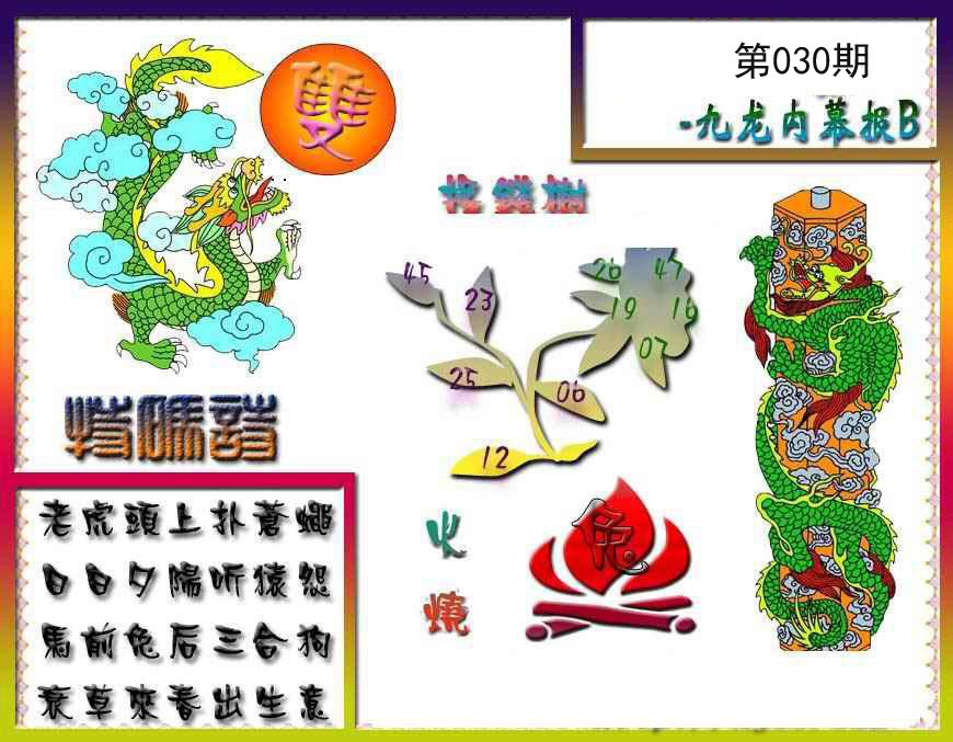 030期九龙内幕特肖图a[图]