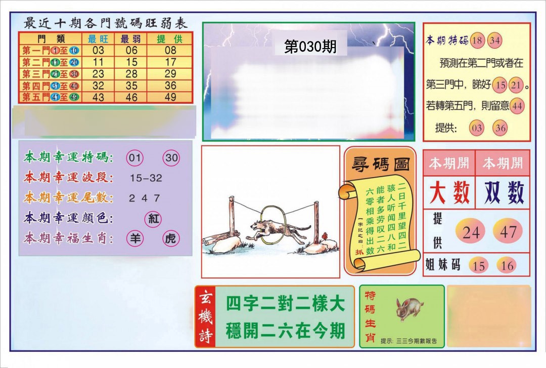 030期逢赌必羸[图]