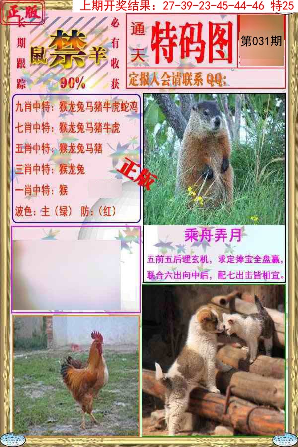 031期特码图[图]
