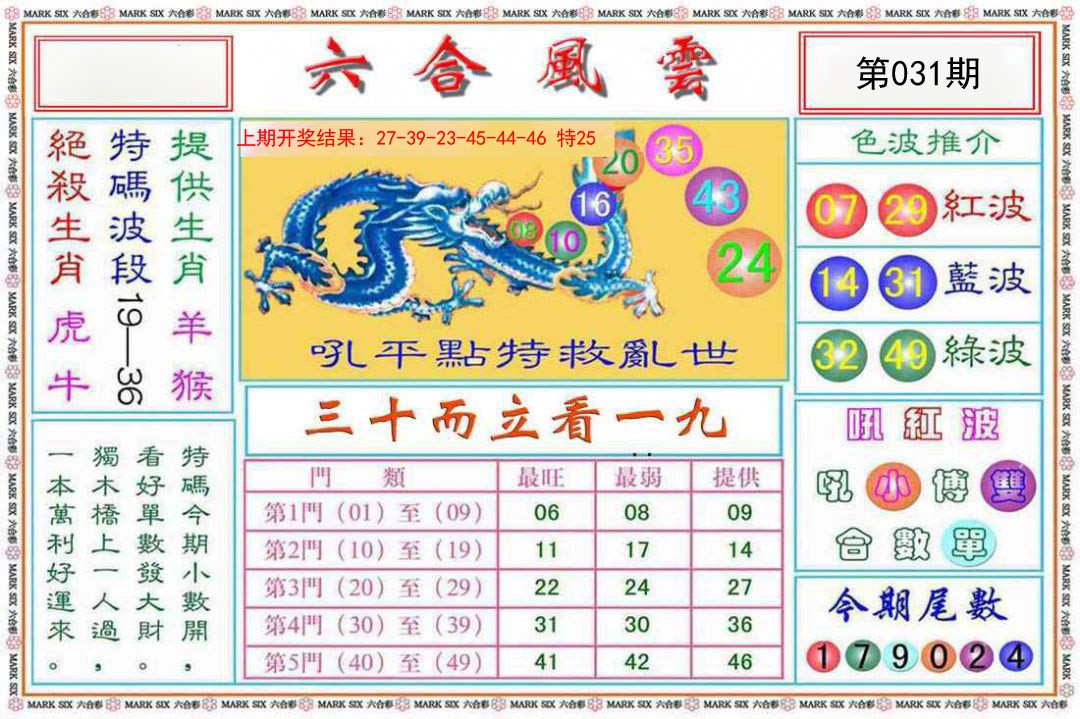 031期六合风云[图]
