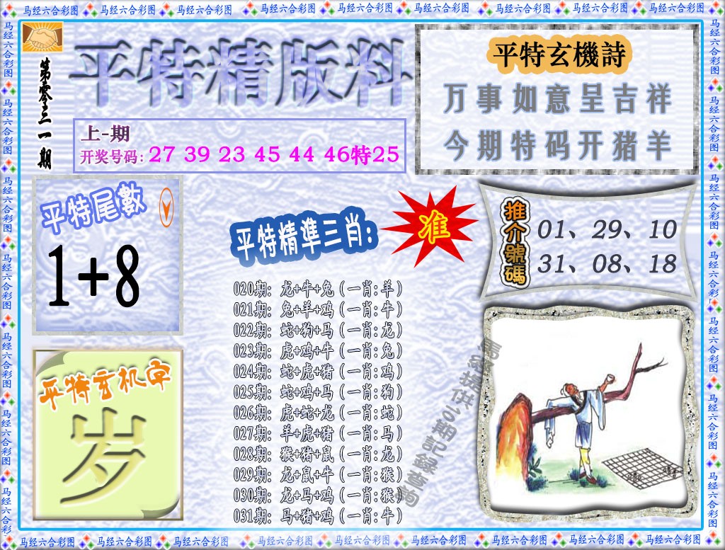 031期平特精版料[图]