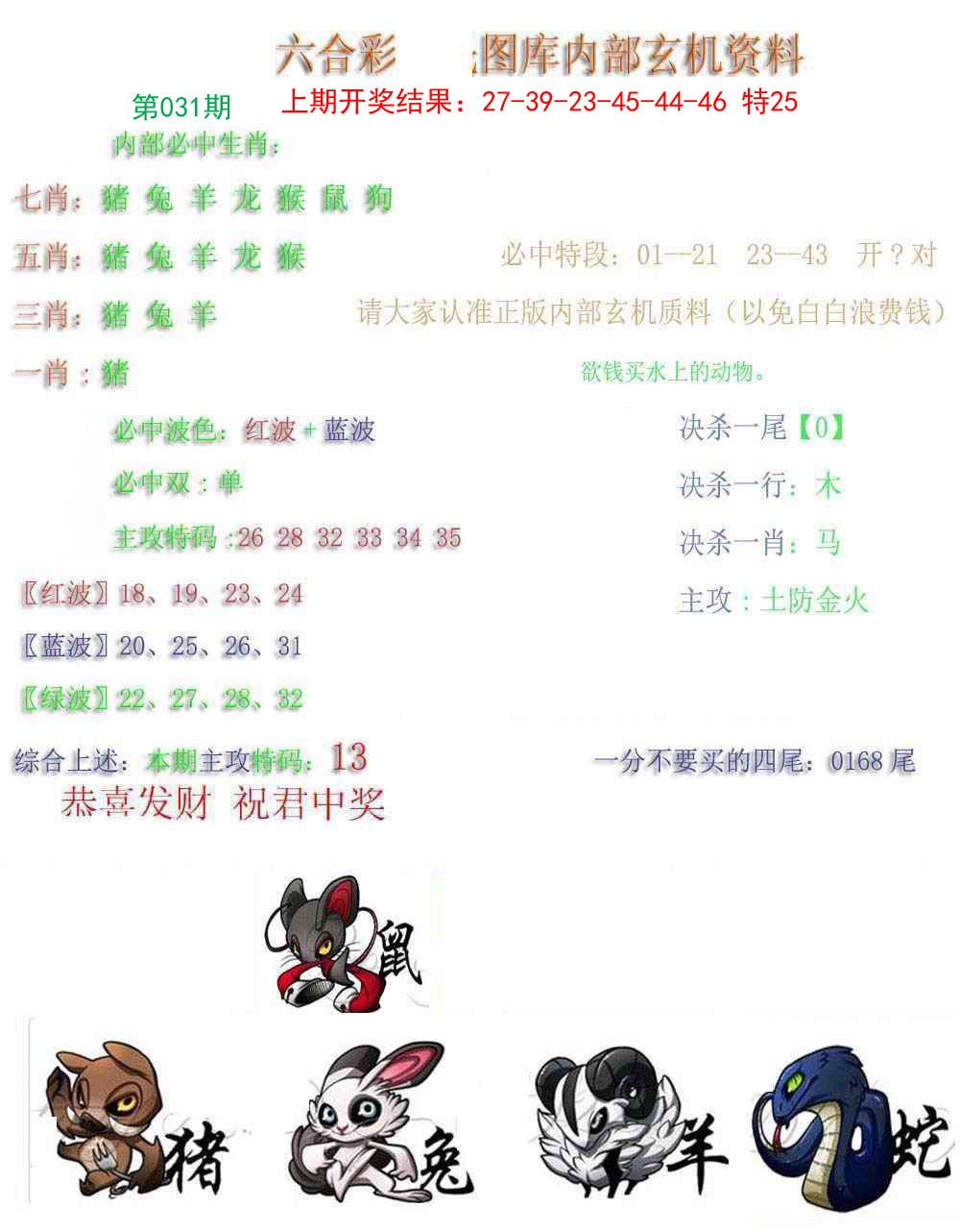 031期内部玄机资料[图]