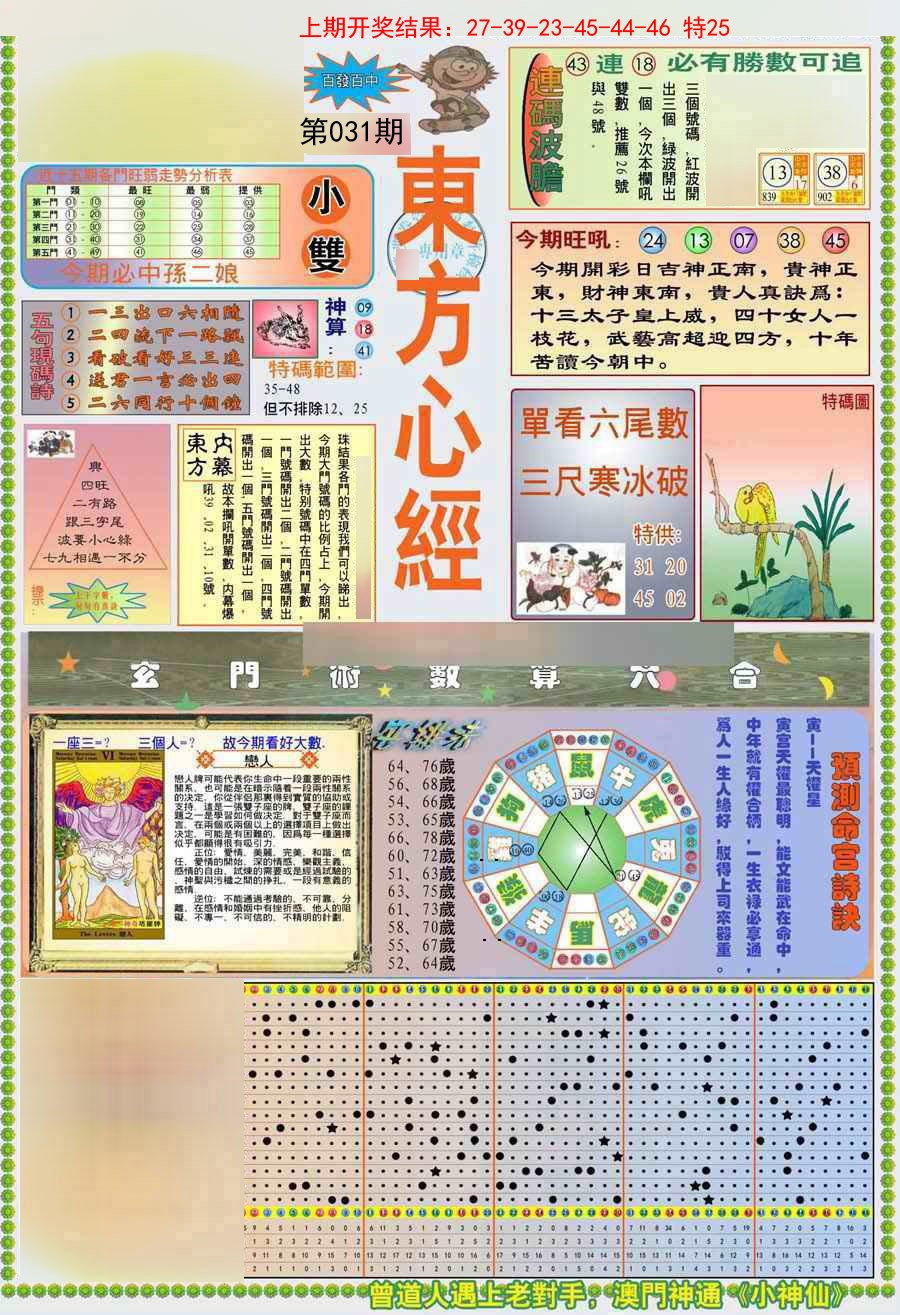 031期(新版)东方心经A[图]