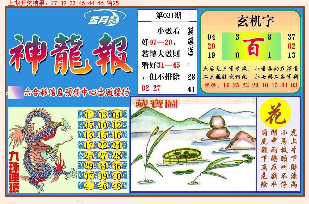 031期神龙报[图]
