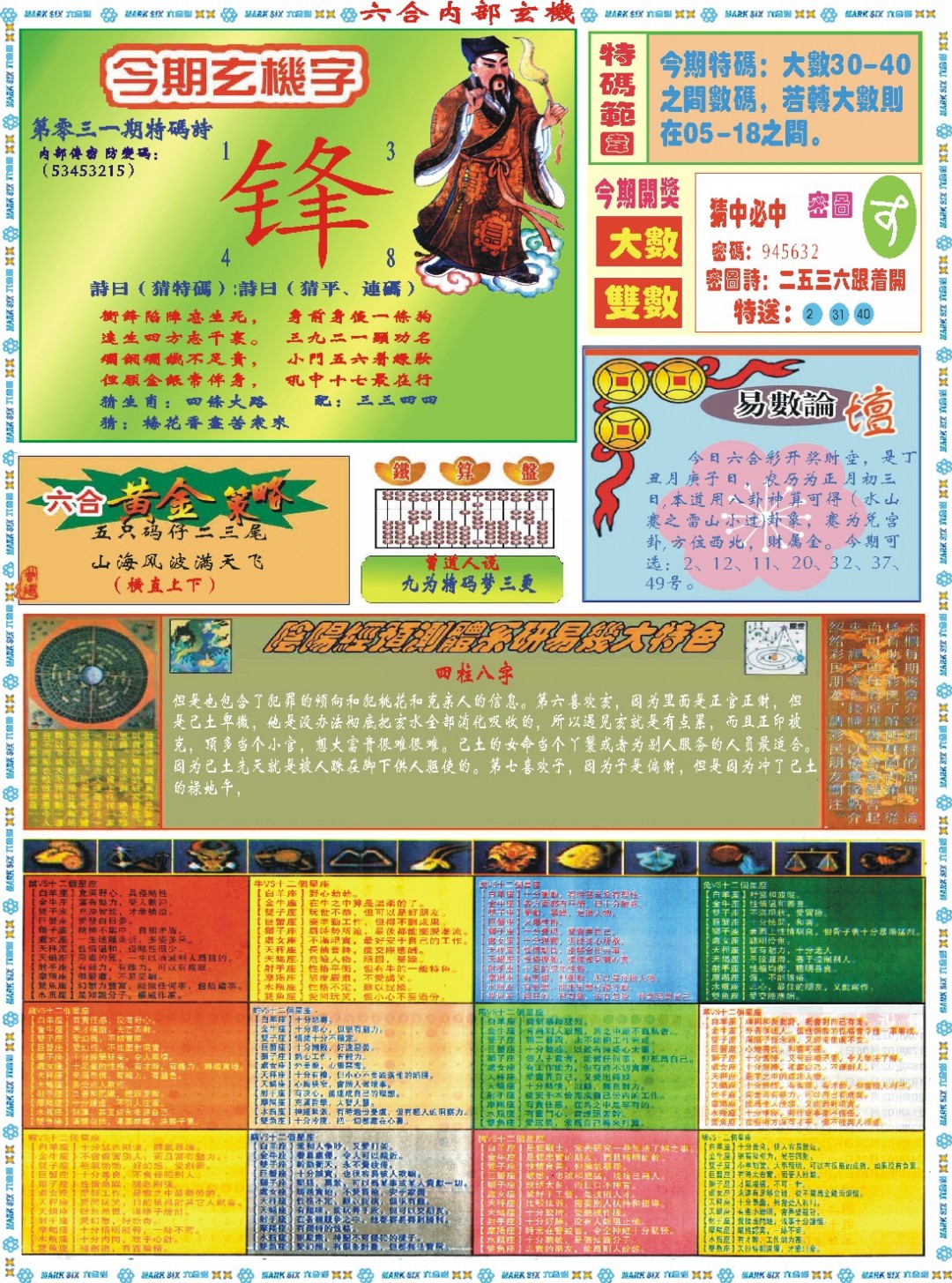 031期六合内部玄机B[图]