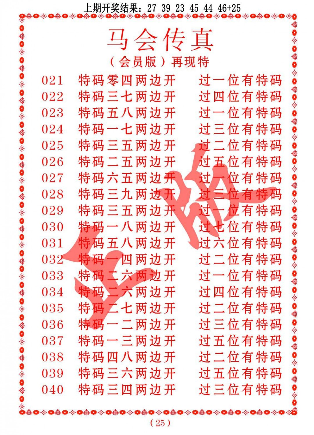 031期马会传真[图]