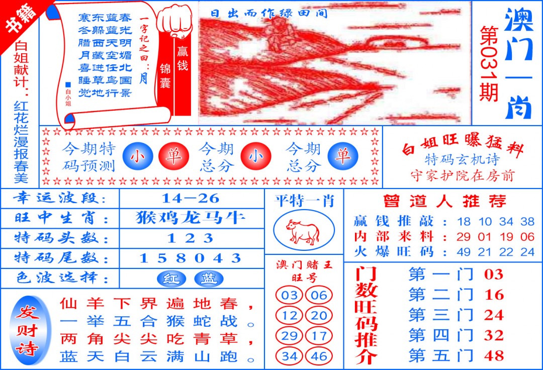 031期澳门东北虎[图]