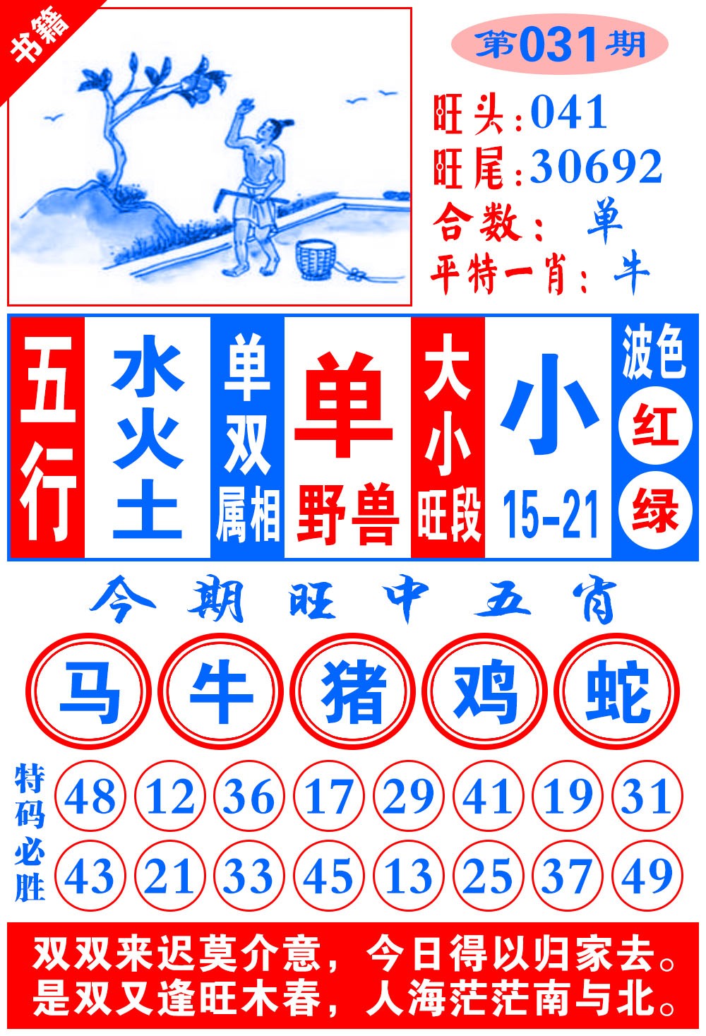 031期澳门全集心水[图]