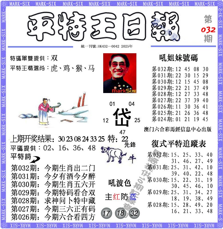 032期平特王日报[图]