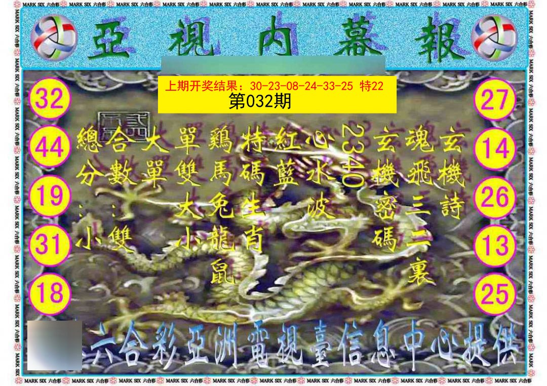 032期亚视内幕报[图]