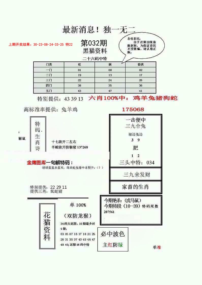 032期独一无二(正)[图]