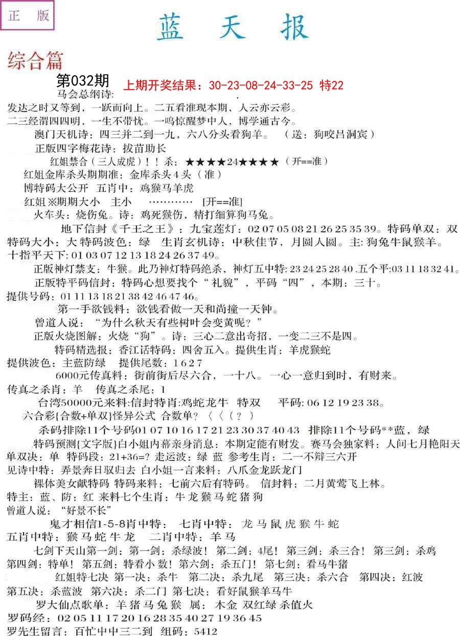 032期蓝天报A[图]