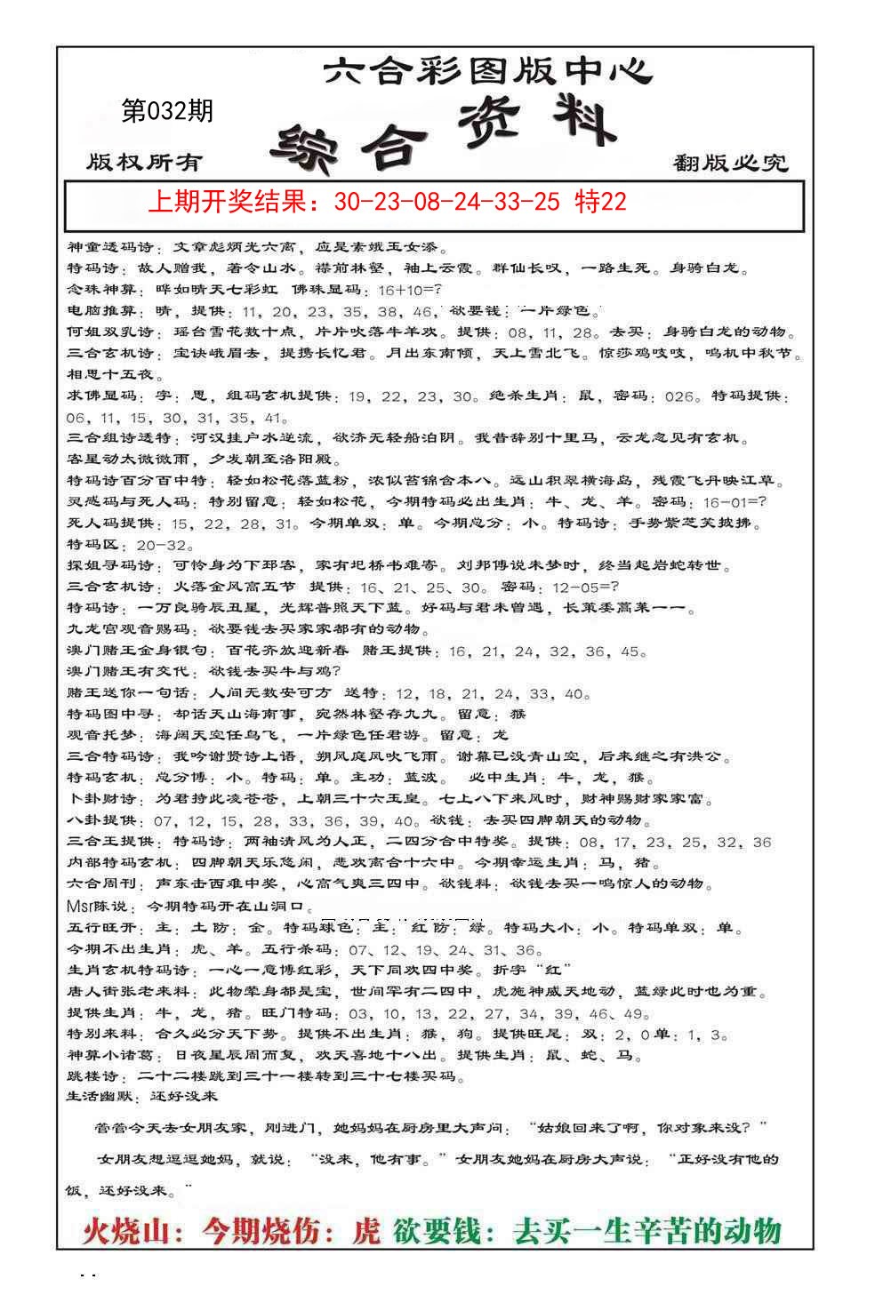 032期内部综合资料[图]