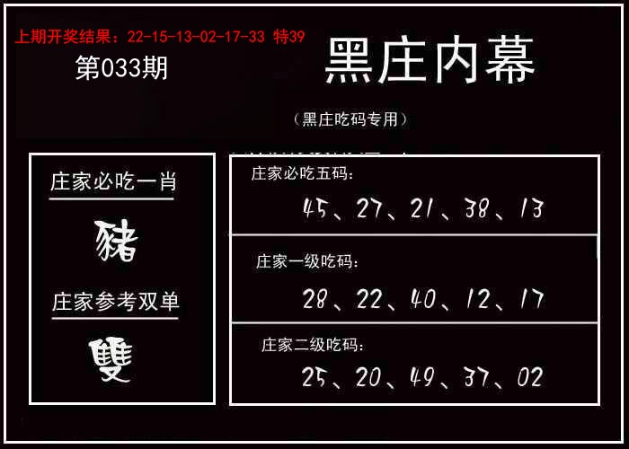 033期黑庄内幕[图]