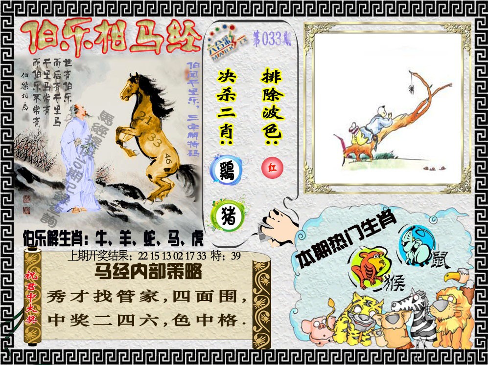 033期伯乐相马经[图]