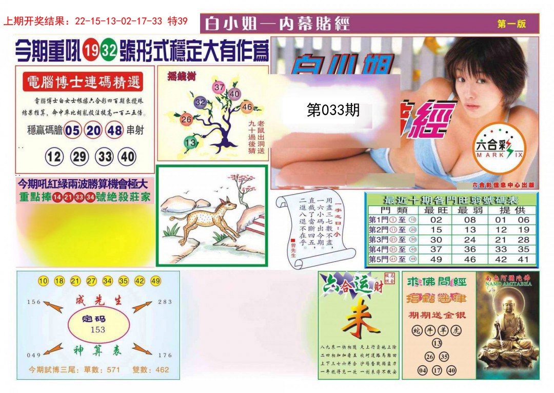 033期内幕赌经[图]