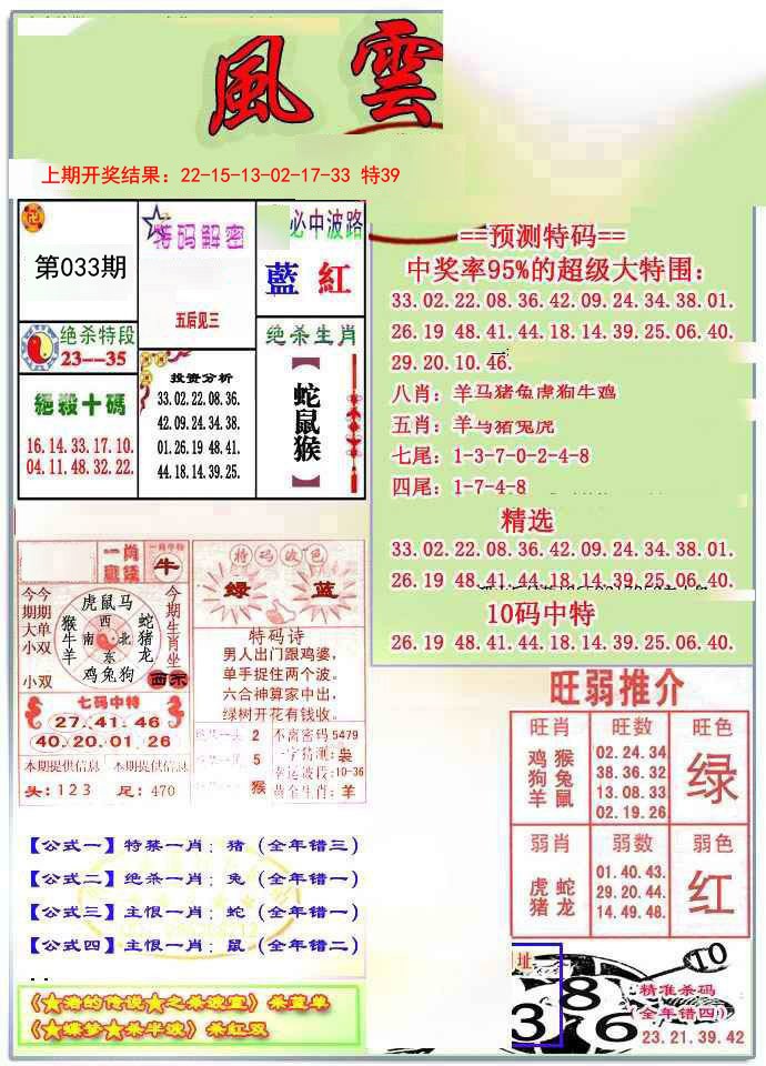 033期风云榜[图]