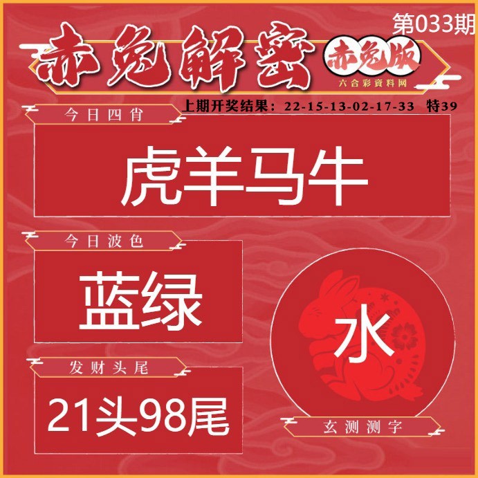 033期赤兔解密[图]