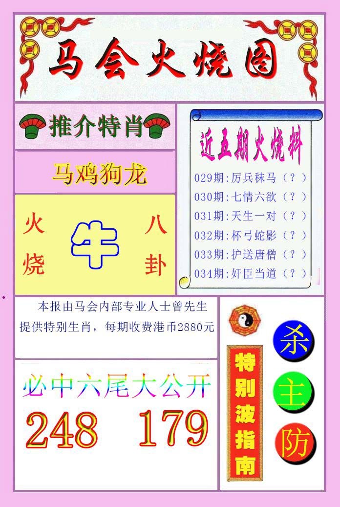 034期火烧图[图]