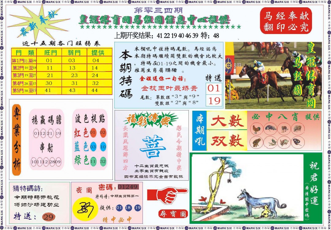 034期体育网马经图[图]