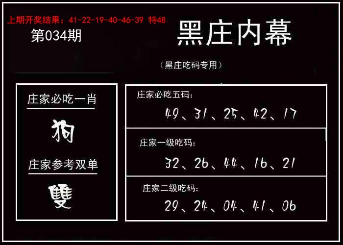 034期黑庄内幕[图]