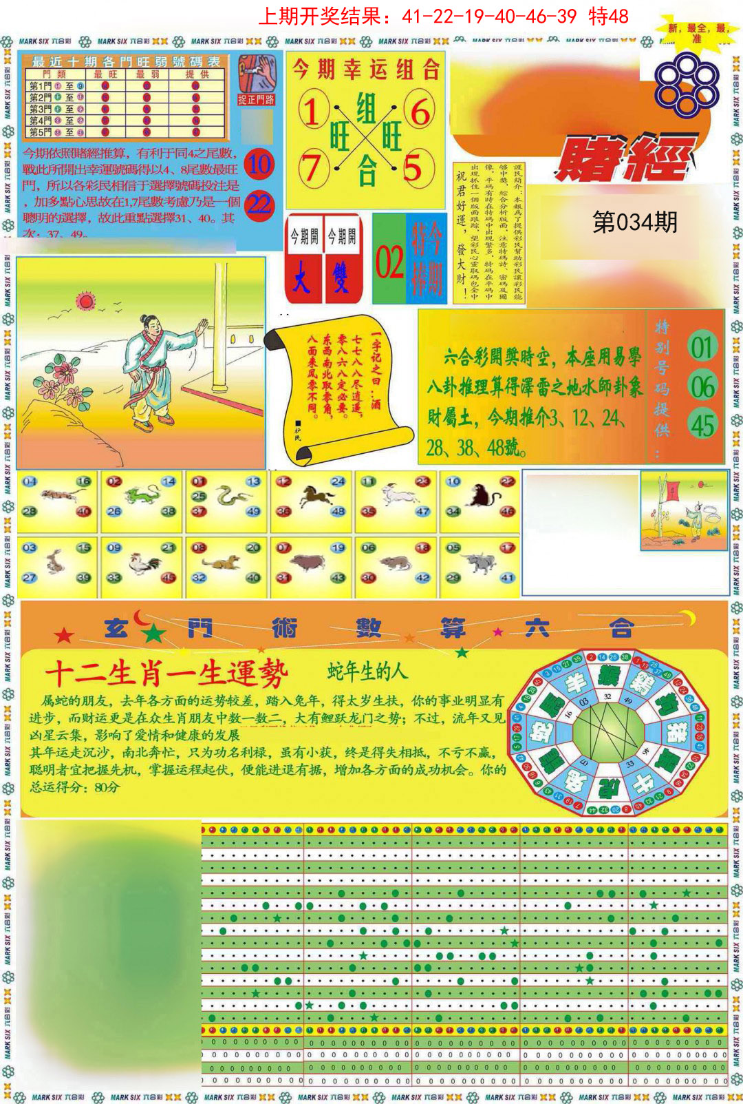 034期九龍赌经A(推荐)[图]
