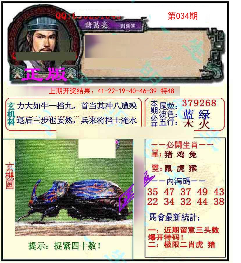 034期正宗孔明[图]