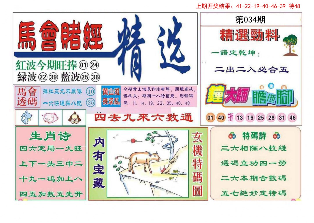 034期赌经精选[图]