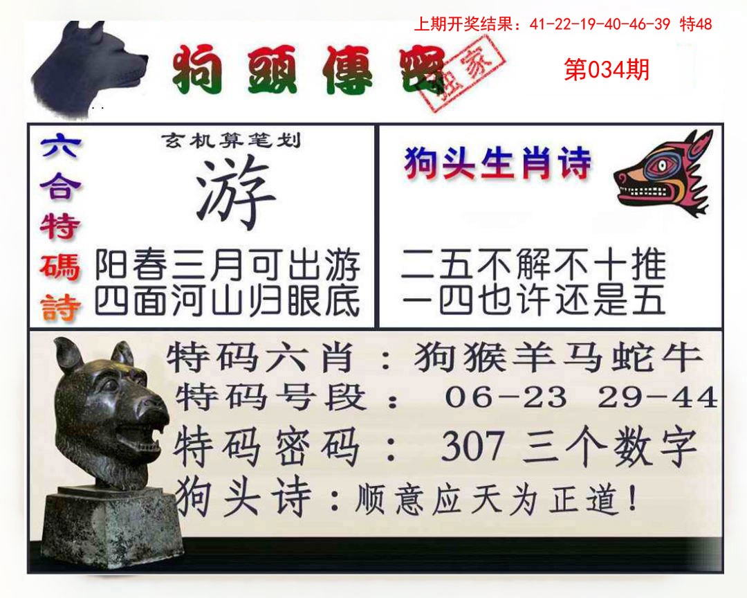 034期狗头传密[图]
