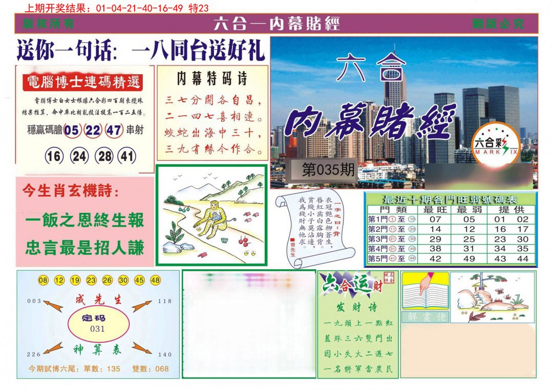 035期内幕赌经[图]